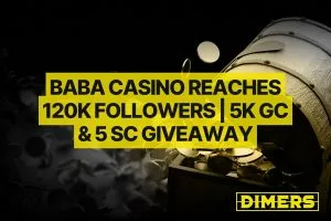 Baba Casino Hits 120K Followers | 5,000 GC & 5 SC Giveaway