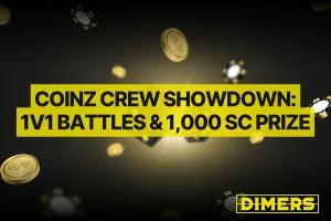 Coinz Crew Showdown: 1v1 Battles, 1,000 SC Prize & Free Spins