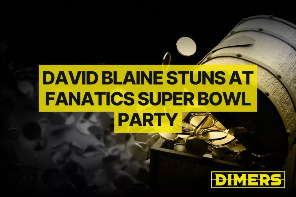David Blaine Stuns at Fanatics Super Bowl Party