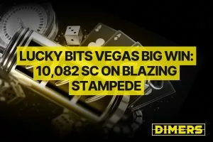 Lucky Bits Vegas Big Win | 10,082 SC Win on Blazing Stampede