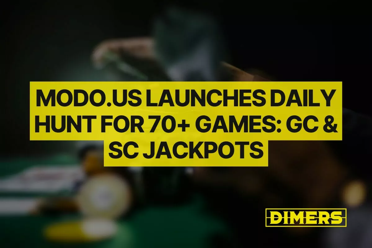 Modo.us Launches Daily Hunt for 70+ Games: GC & SC Jackpots