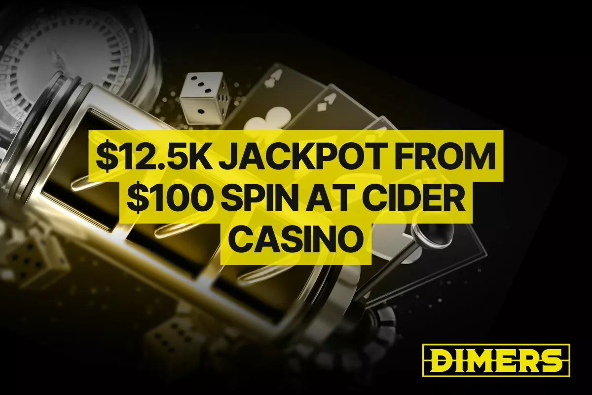 Cider Casino Player Lands $12.5K Jackpot From $100 Spin