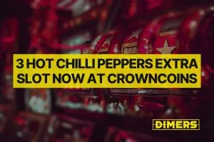 3 Hot Chilli Peppers Extra Slot Now Available at CrownCoins