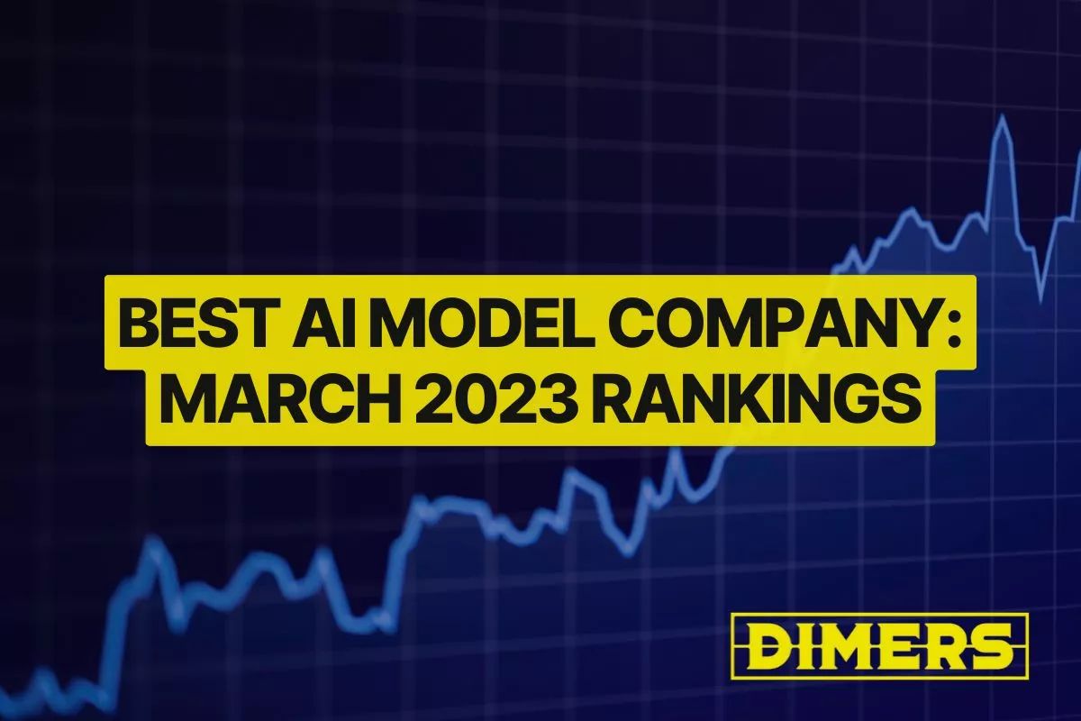 Which Company has the Best AI Model End Of March?