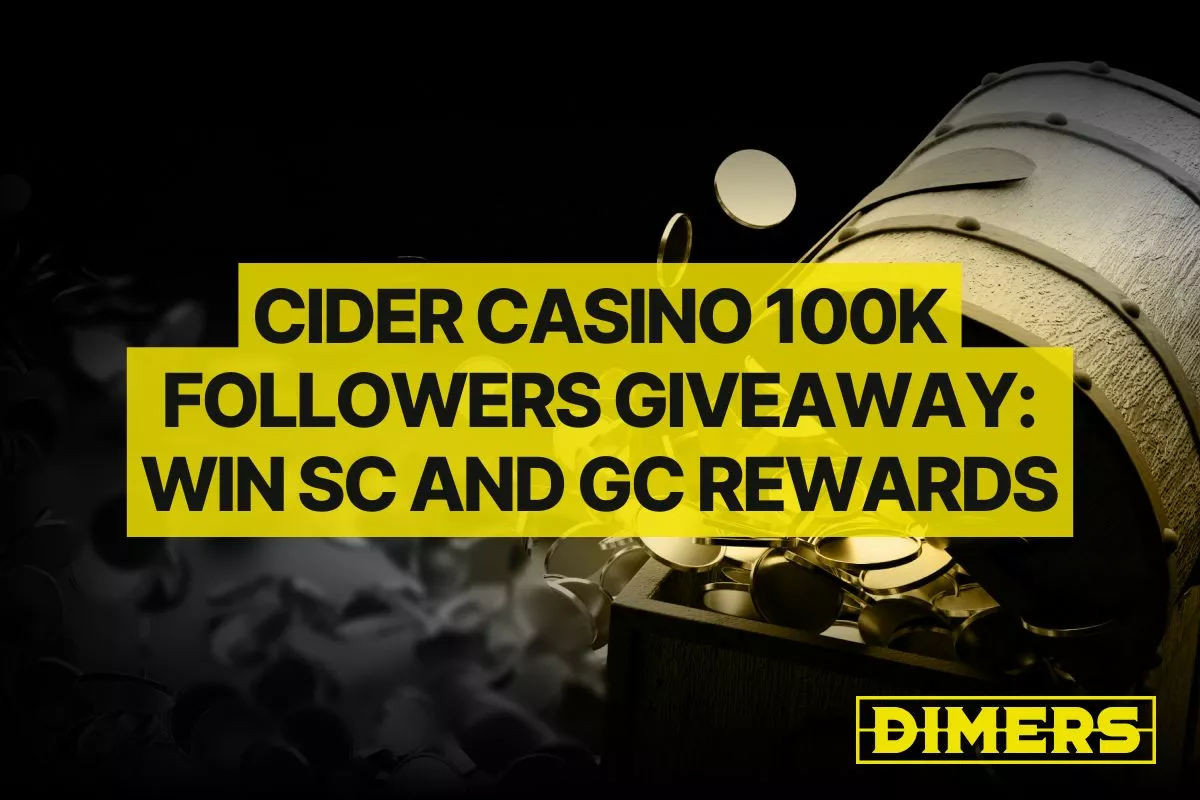 Cider Casino 100K Followers Giveaway | Win SC and GC Rewards