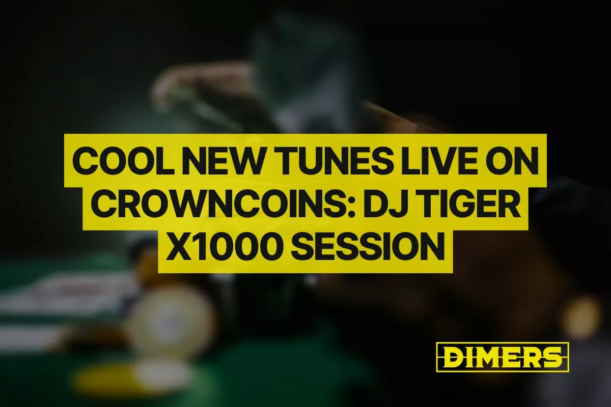 Cool New Tunes Live on CrownCoins: DJ Tiger x1000 Spin Session