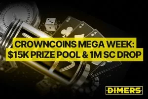 CrownCoins Launches Mega Week: $15k Prize Pool & 1M SC Drop