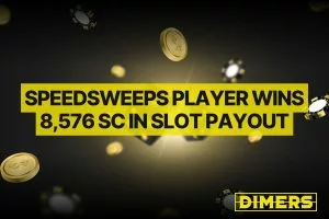 SpeedSweeps Player Wins 8,576 SC in Massive Slot Payout