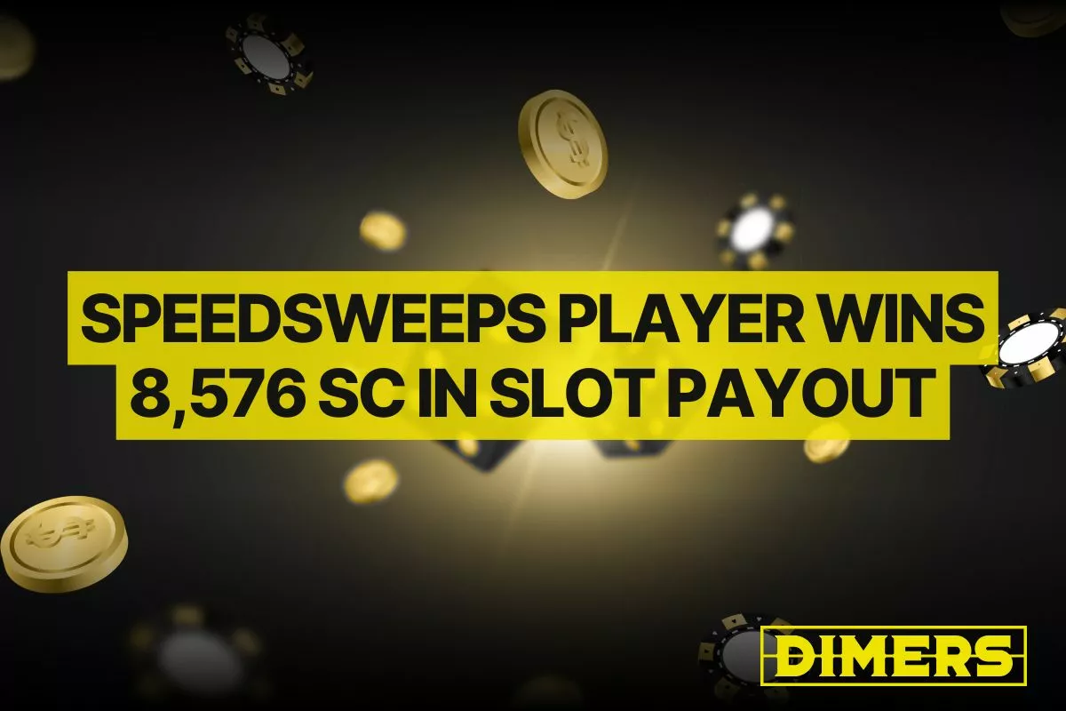 SpeedSweeps Player Wins 8,576 SC in Massive Slot Payout