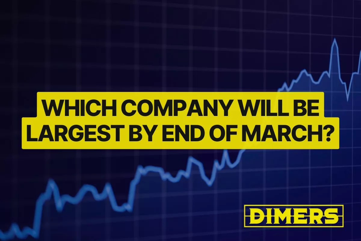 What Company Will Be the Largest at the End of March?