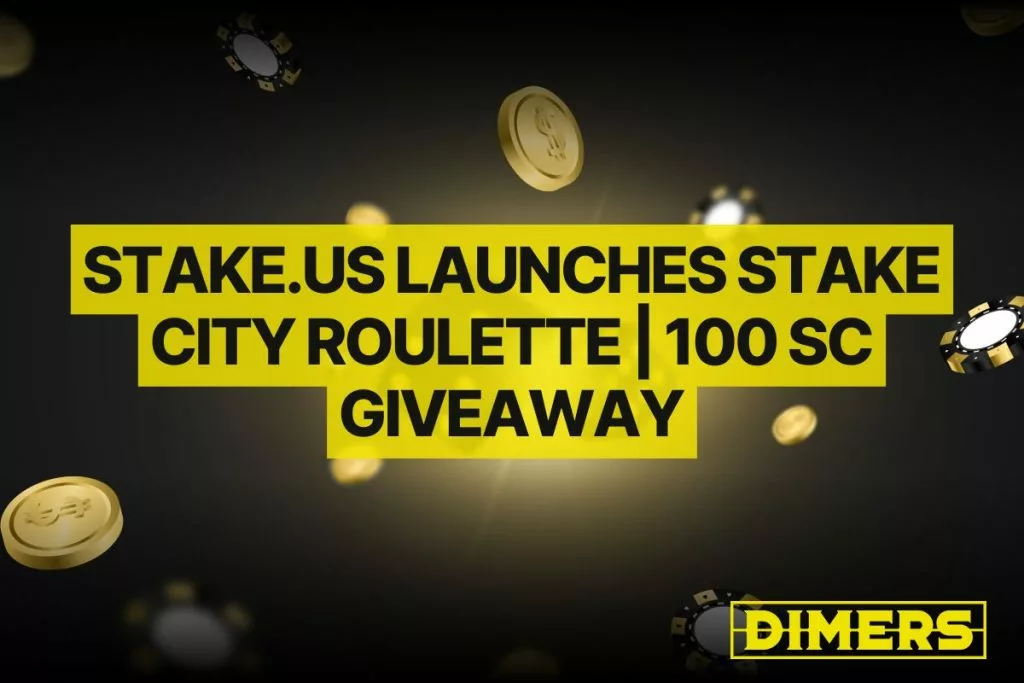 Stake.us Launches Stake City Roulette | 100 SC Giveaway
