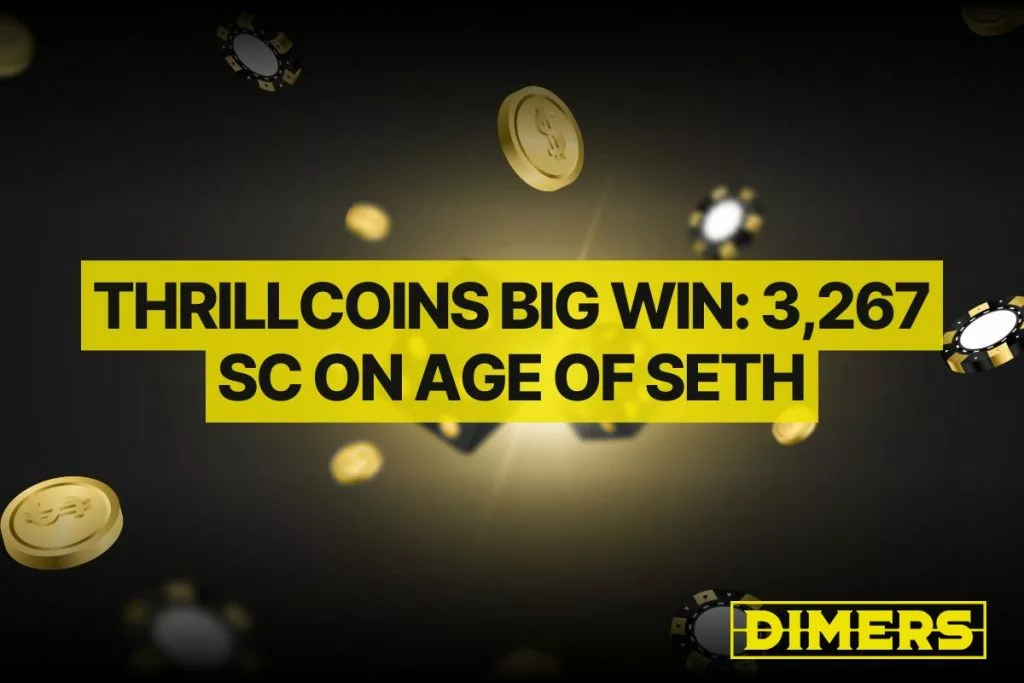 ThrillCoins Big Win 3,267 SC on Age of Seth