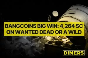 BangCoins Big Win | 4,264 SC on Wanted Dead or a Wild
