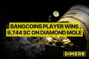 BangCoins Player Lands 9,744 SC Win on Diamond Mole