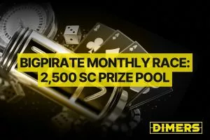BigPirate Monthly Race | 2,500 SC Prize Pool
