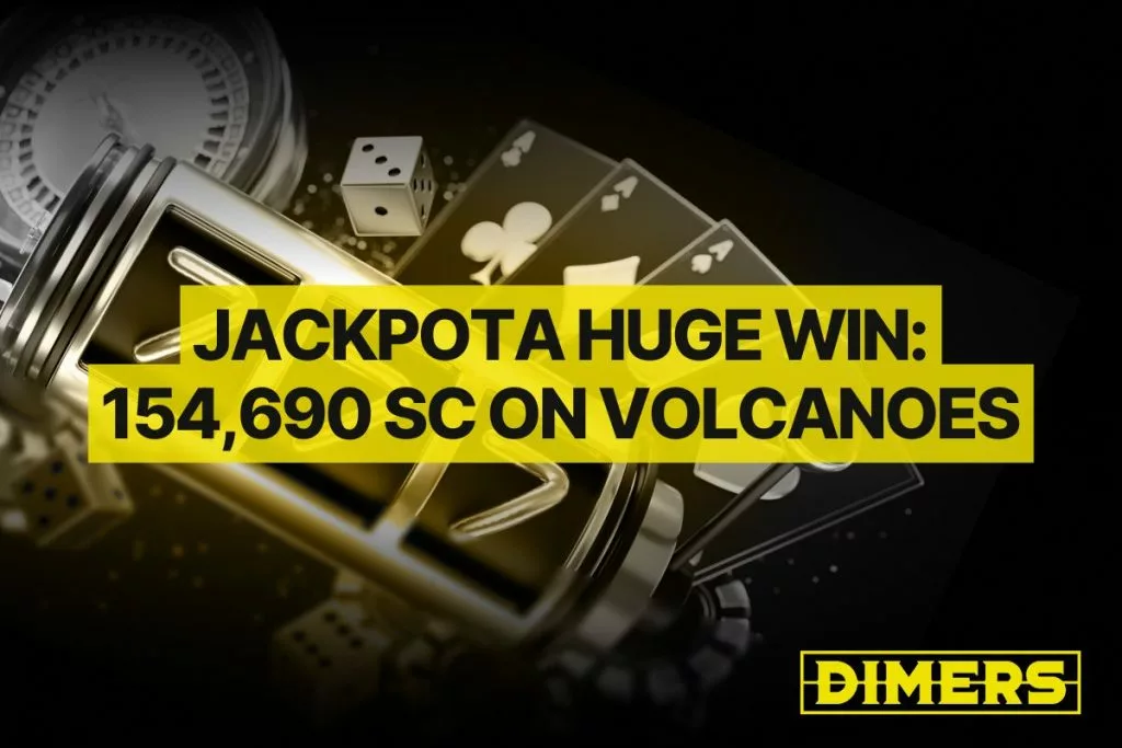 Jackpota Huge Win: 154,690 SC on Volcanoes