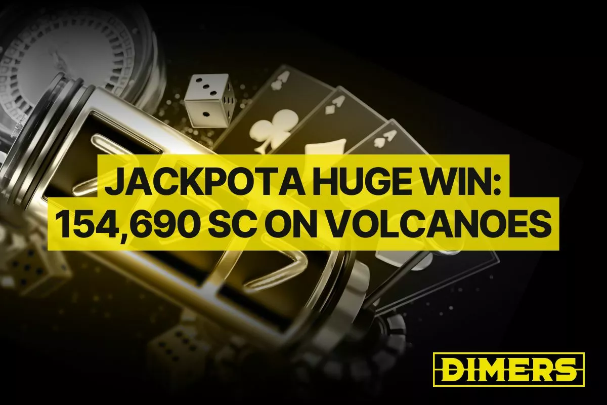 Jackpota Huge Win: 154,690 SC on 3 Coin Volcanoes