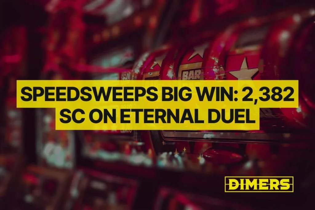 SpeedSweeps Big Win 2,382 SC on Eternal Duel