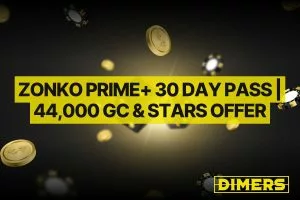 Zonko Prime+ 30 Day Pass | 44,000 GC & 150 + 1000 Stars Offer