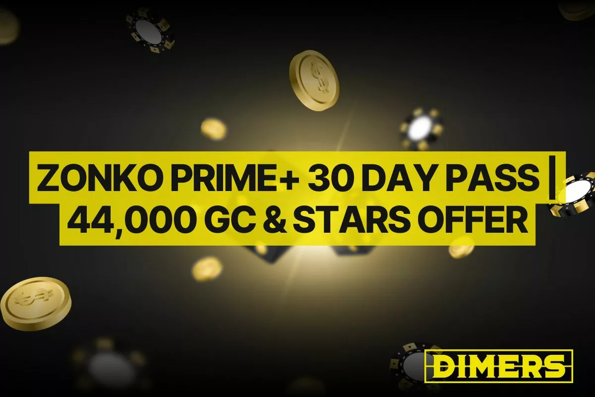 Zonko Prime+ 30 Day Pass | 44,000 GC & 150 + 1000 Stars Offer