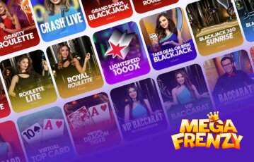 mega frenzy casino live games
