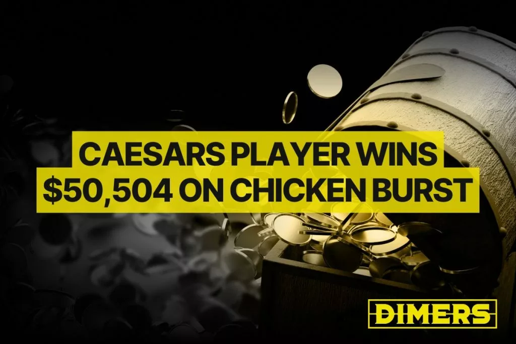 Caesars Player Wins $50,504 on Chicken Burst