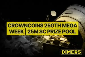 CrownCoins 250th Mega Week | 25M SC Prize Pool