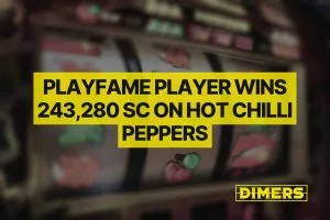 PlayFame Player Wins 243,280 Free SC on 3 Hot Chilli Peppers