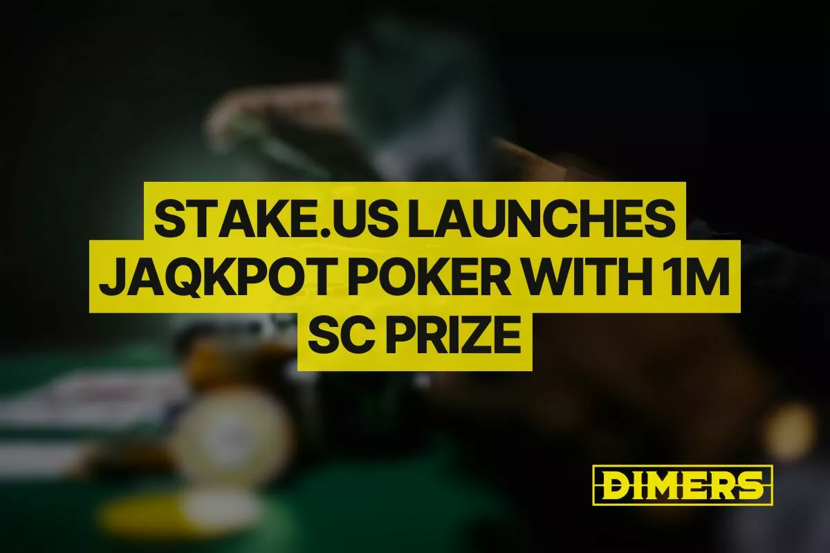 Stake.us Launches JAQKpot Poker With 1,000,000 SC Top Prize