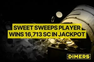Sweet Sweeps Player Wins 16,713 SC in Jackpot Hunt