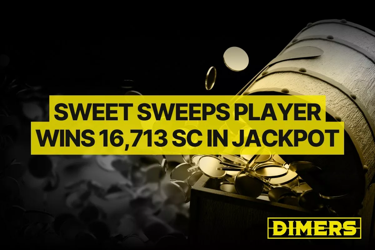 Sweet Sweeps Player Wins 16,713 SC in Jackpot Hunt