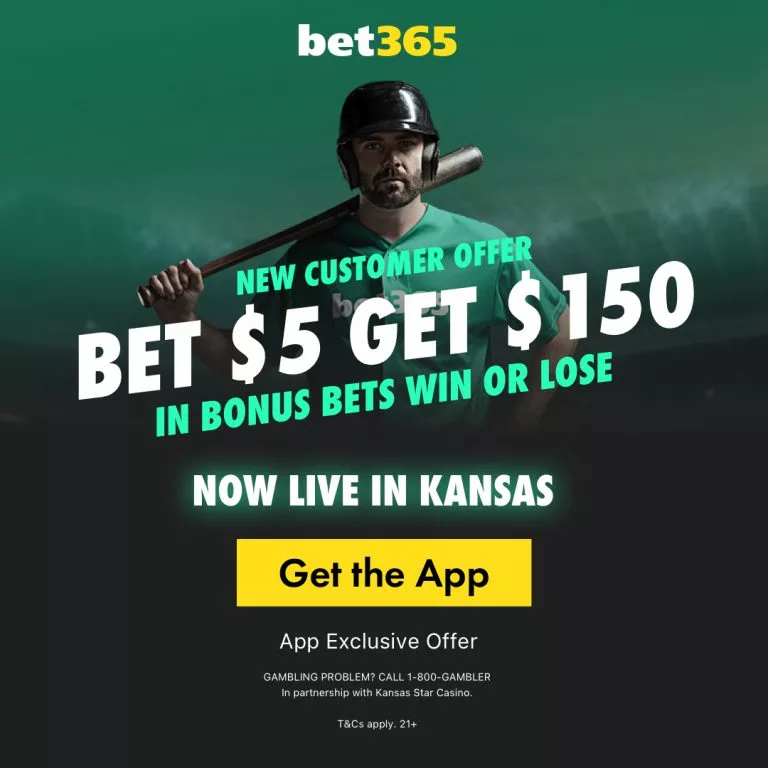 Bet365 bonus code now live in Kansas