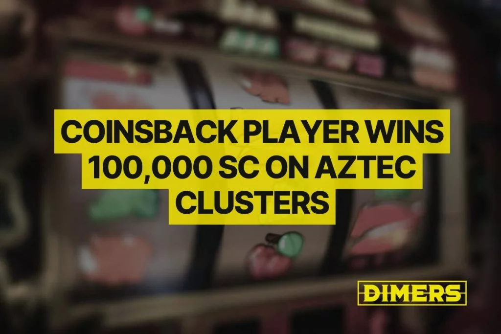 CoinsBack Player Wins 100,000 SC on Aztec Clusters