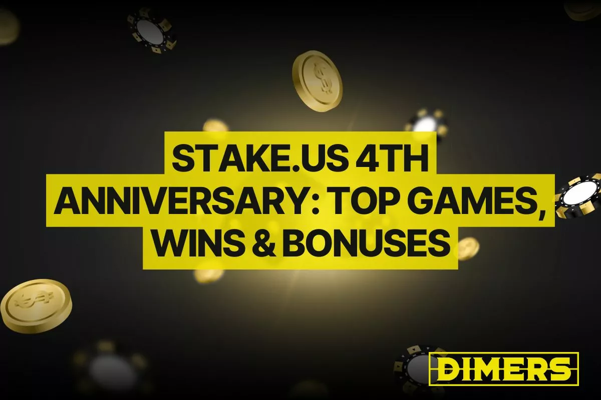 Stake.us 4th Anniversary | Top Games, Wins and Bonuses