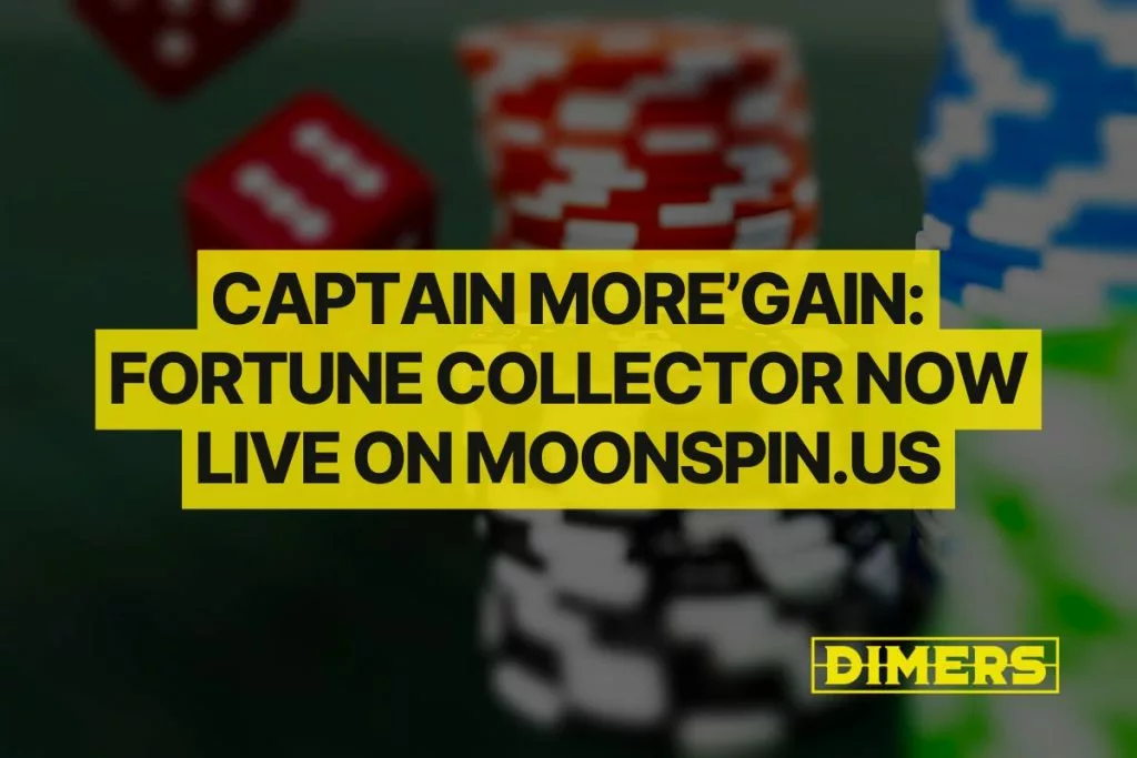 Captain More’Gain: Fortune Collector Now Live on Moonspin.us