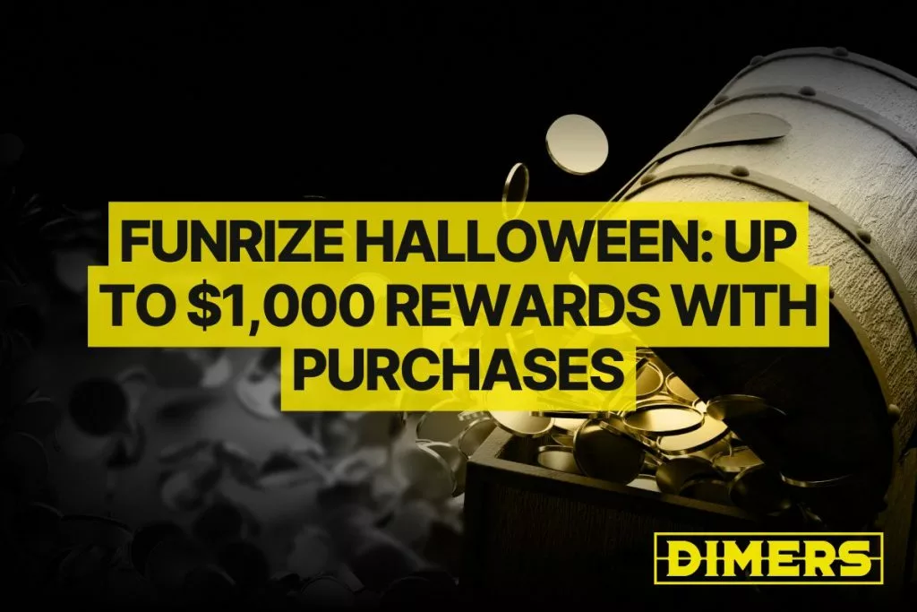 Funrize Halloween: Up to $1,000 Rewards with Purchases