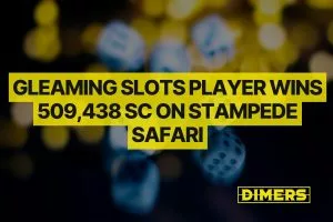 Gleaming Slots Player Wins 509,438 SC on Stampede Safari