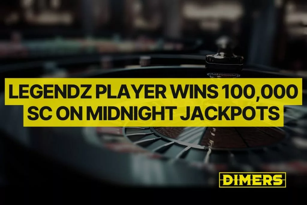 Legendz Player Wins 100,000 SC on Midnight Jackpots