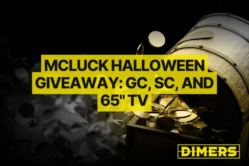 McLuck Halloween Giveaway: GC, SC, and 65" TV
