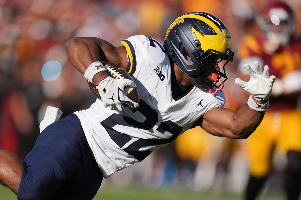 Michigan vs. Purdue Justice Haynes TD Prop on Bet365.