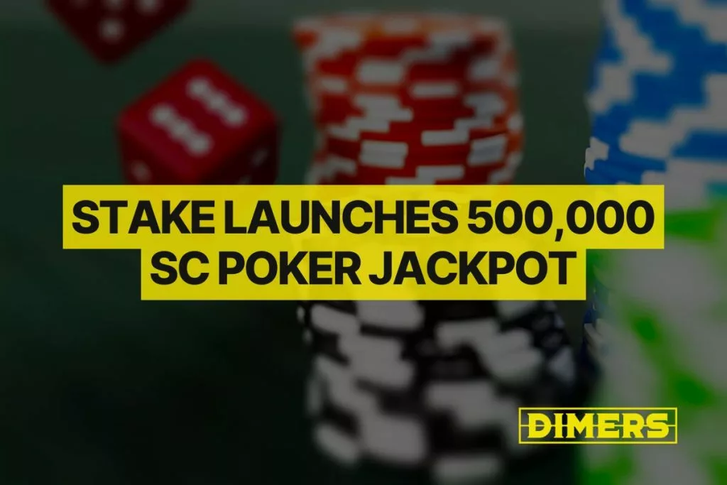 Stake Launches 500,000 SC Poker Jackpot