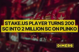 Stake.us Player Turns 200 SC Into 2 Million SC on Plinko