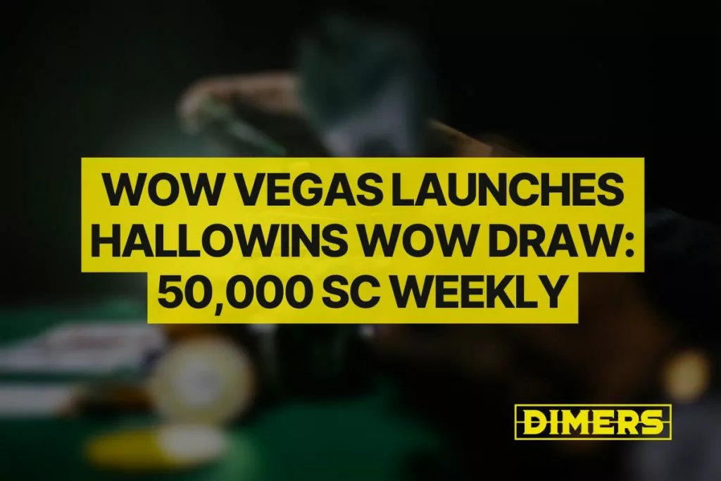 WOW Vegas Launches HalloWins WOW Draw: 50,000 SC Weekly