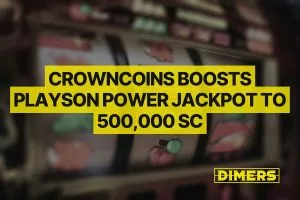 CrownCoins Boosts Playson Power Chance Jackpot to 500,000 SC