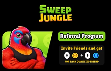 Sweep Jungle referral bonus