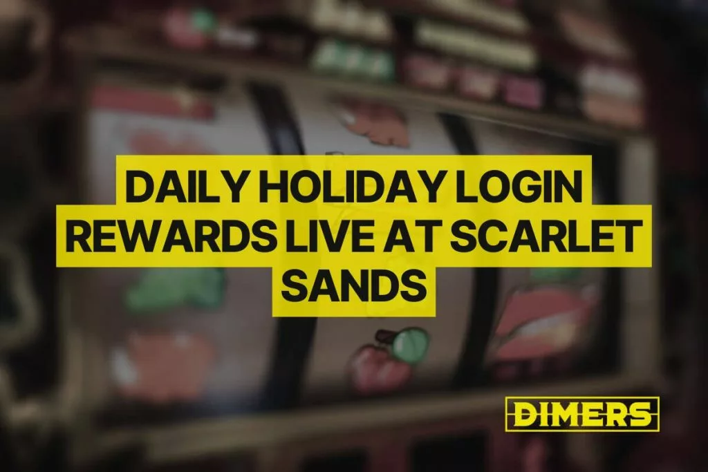 Daily Holiday Login Rewards Live at Scarlet Sands