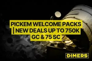 Pickem Welcome Packs | New Deals Up to 750K GC & 75 SC