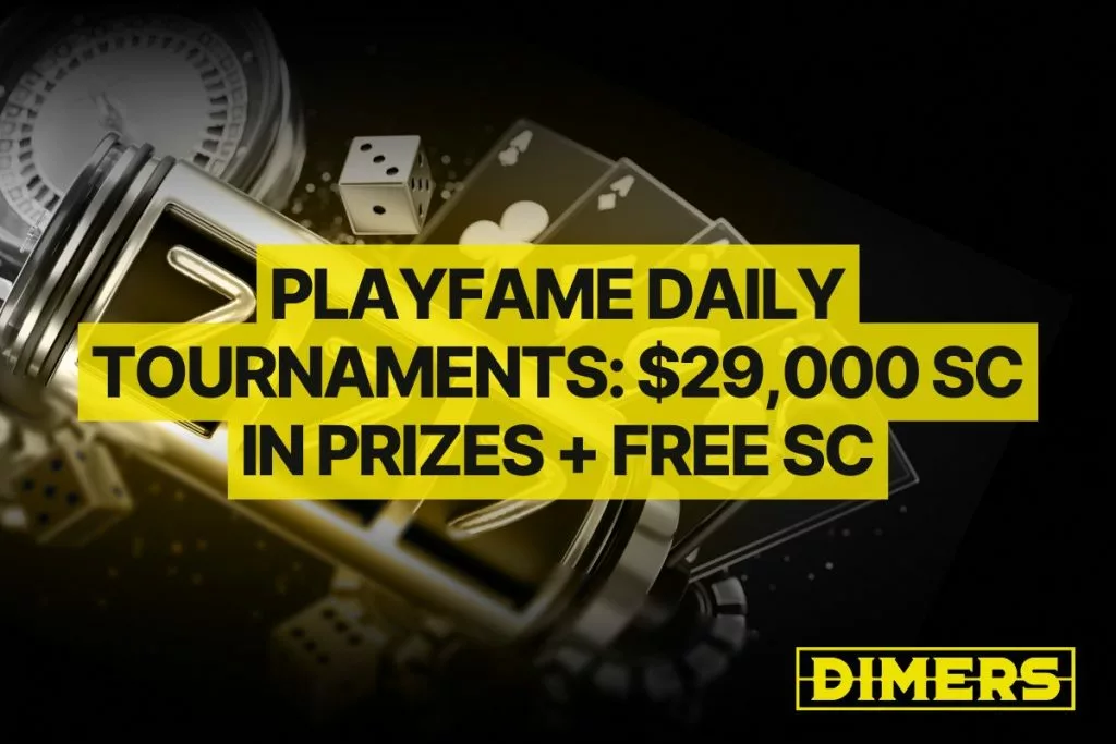 PlayFame Daily Tournaments | 29,000 SC in Prizes + Free SC