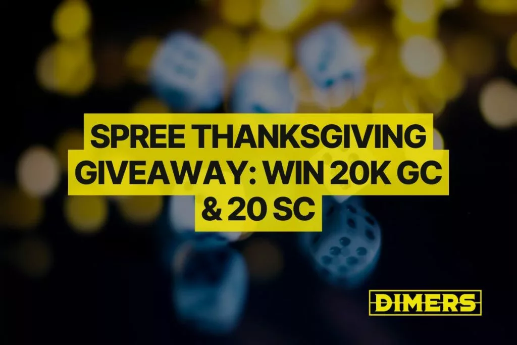 Spree Thanksgiving Giveaway Win 20k GC & 20 SC