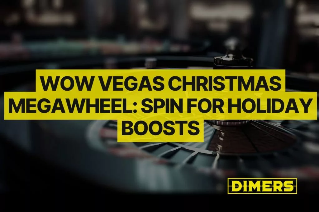 WOW Vegas Christmas MegaWheel Spin for Holiday Boosts